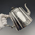 Around 1900 British antique silver plate teapot George Wish